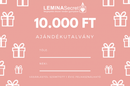 LeminaSecret Ajándékutalvány 10000 Ft