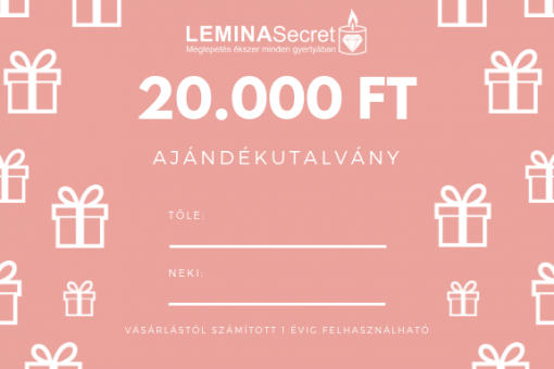 LeminaSecret Ajándékutalvány 20000 Ft