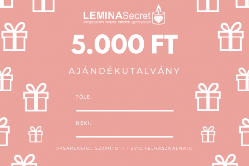 LeminaSecret Ajándékutalvány 5000 Ft
